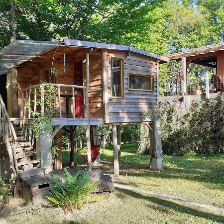 La Cabane De L'Oiseau Couze-et-Saint-Front Екстериор снимка
